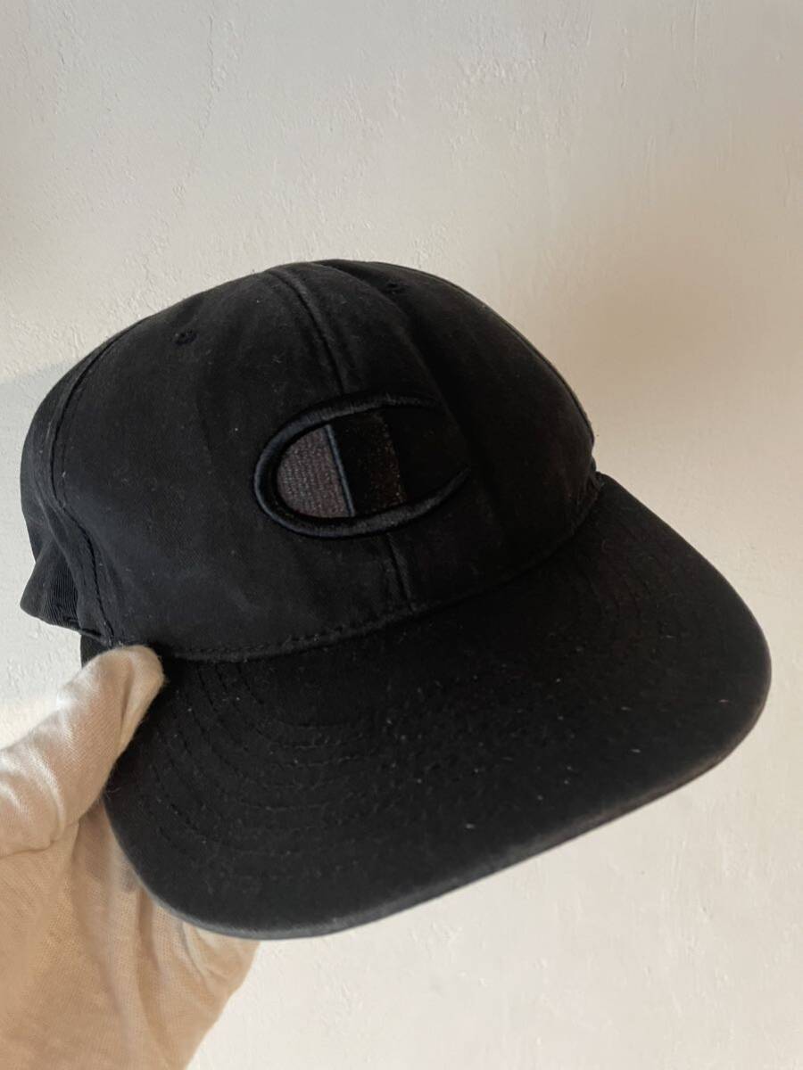 チャンピオン フェード キャップ 帽子 スナップバック ブラック拍卖