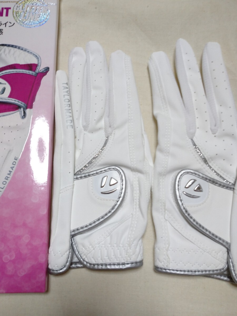 グリッター 18cm シルバー テーラーメイド 両手 ペア グローブ レディース拍卖