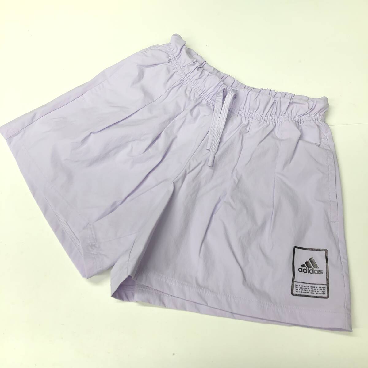 アディダス adidas Purple Style Shorts ナイロンショーツ 薄紫 レディースMサイズ FT2909拍卖