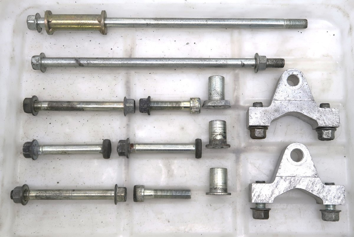 0【評価A】 GTS1000 4BH 実動 純正 エンジン フレーム マウント ハンガー ボルト ネジ ブラケット ステー等 金具 セット拍卖