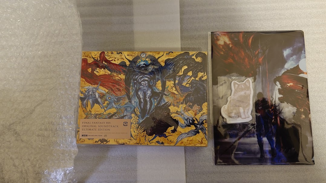 FINAL FANTASY XVI Original Soundtrack Ultimate Edition 【e-store限定特典付き】 未開封品拍卖
