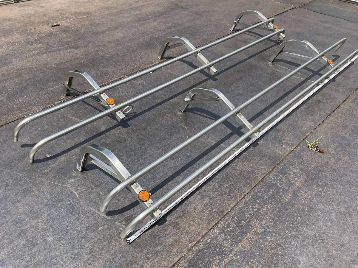 サイドバンパー★2990mm★2段式仕様★Π数32mm★Φ32★ステンレス製★即決★デコトラ★ニ38M299拍卖