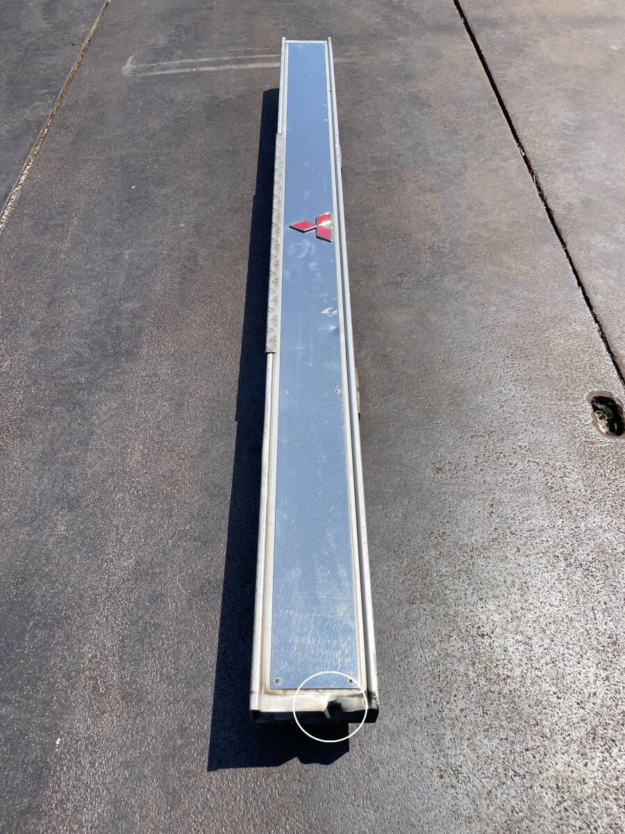 リアバンパー★本体のみ★アルミ製★212CM★延長ステー付65mm★踏み台付★追突防止★即決★ほD428D2拍卖