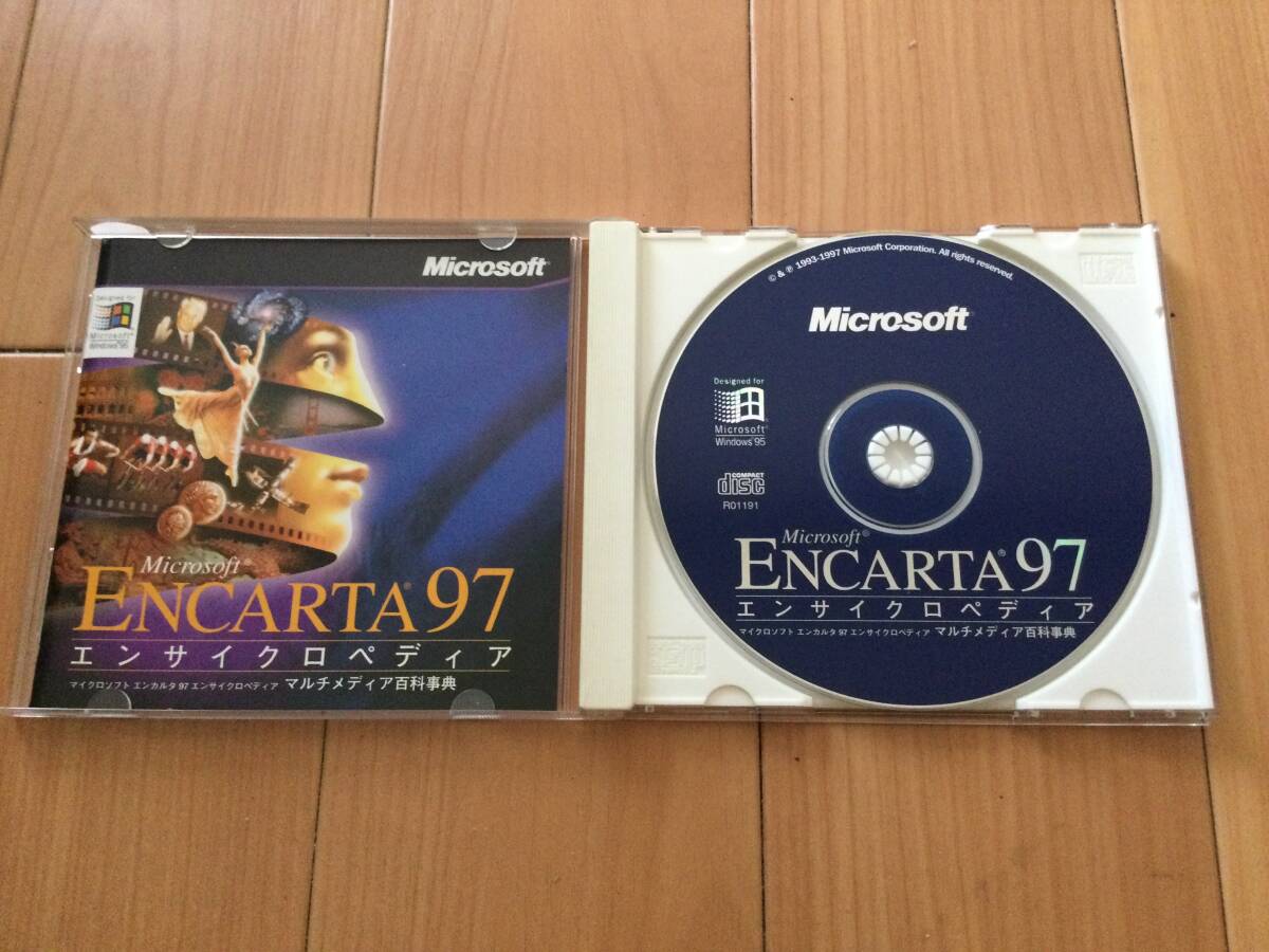 Microsoft Encarta 97 エンサイクロペディア マルチメディア百科事典 ☆Windows95〜対応☆拍卖