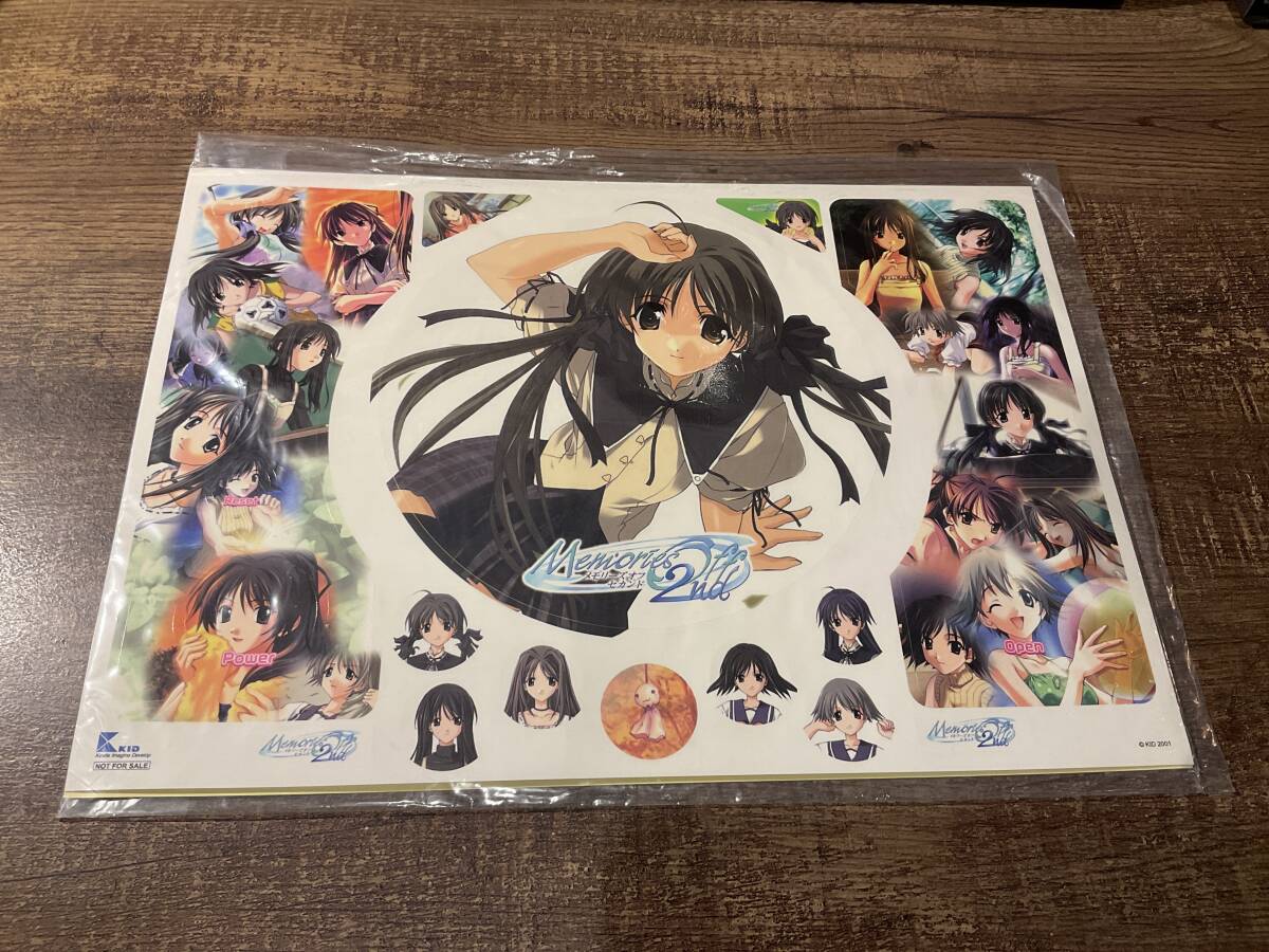メモリーズオブセカンド ステッカー シール 未使用品拍卖