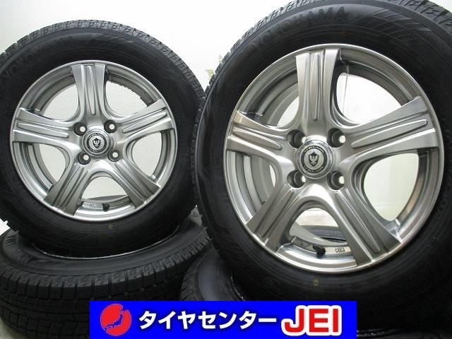 14インチ IG60 バリ溝 175/70R14 5.5J+42 100 コンパクトカー 中古スタッドレスタイヤホイール【4本セット】送料無料(SA14-4174)拍卖