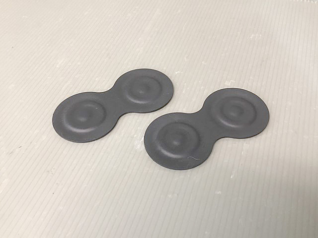 FIAT フィアット500 コンソール ドリンクホルダー ゴム マット ラバーマット 2個 (FJ0486)拍卖