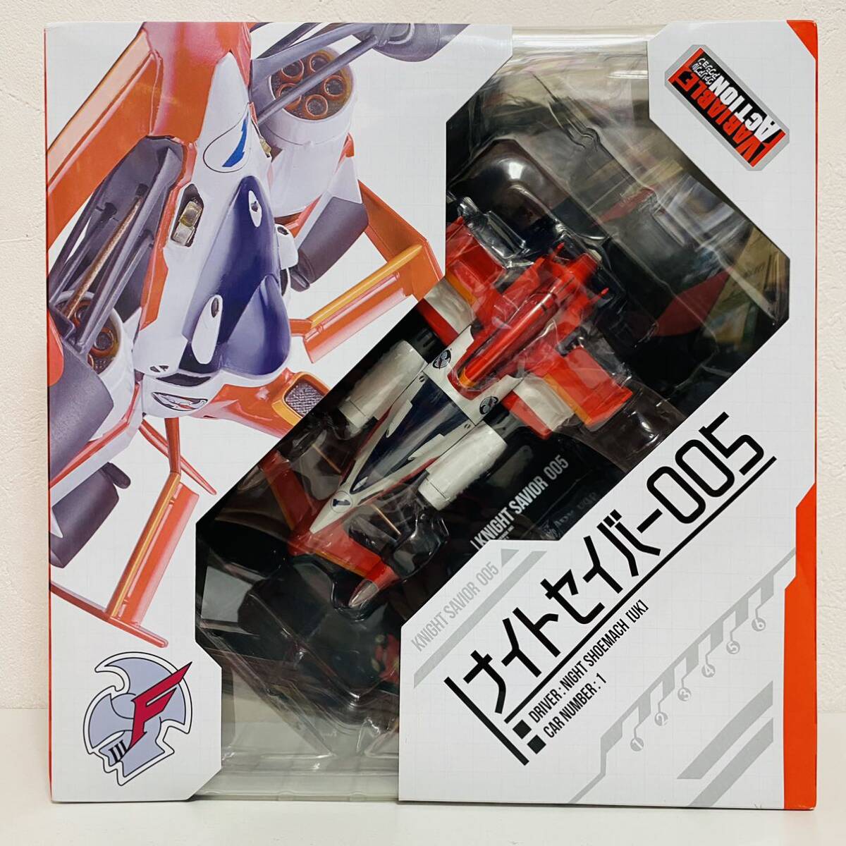 【未開封品】MegaHouse メガハウス 新世紀GPX サイバーフォーミュラ ヴァリアブルアクション ナイトセイバー005 フィギュア拍卖