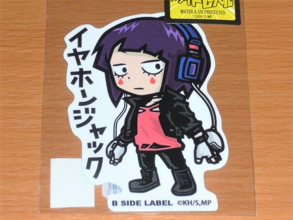 ◆ヒロアカ ステッカー◆耳郎響香 イヤホンジャック◆B-SIDE LABEL◆拍卖