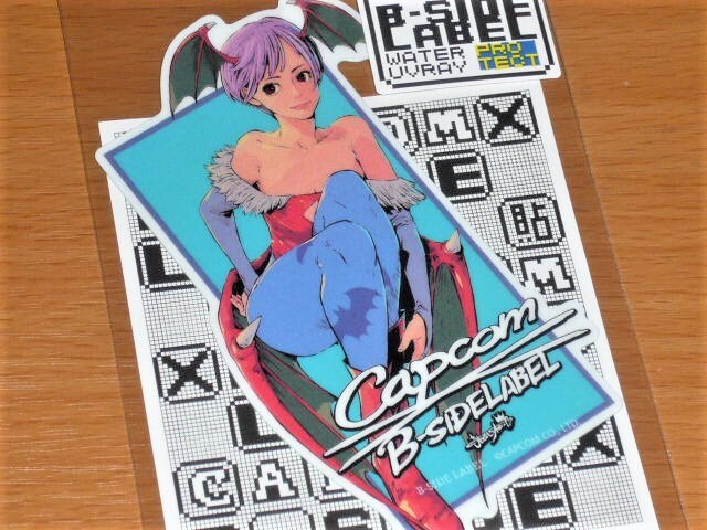 ◆ヴァンパイアセイヴァー ステッカー◆リリス◆B-SIDE LABEL◆拍卖