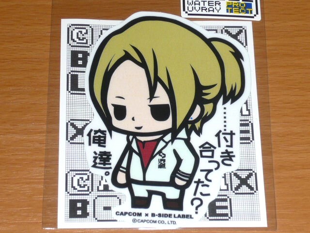 ◆囚われのパルマ ステッカー◆アオイ◆B-SIDE LABEL◆カプコン◆希少◆拍卖