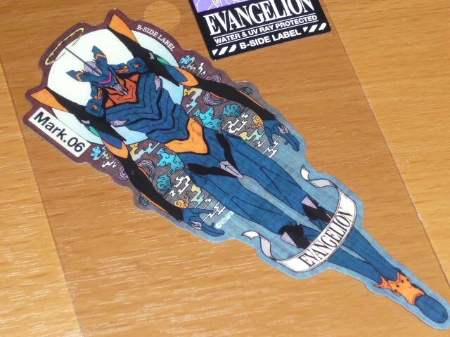 ◆エヴァンゲリオン ステッカー◆浮世絵Mark.06◆B-SIDE LABEL◆拍卖