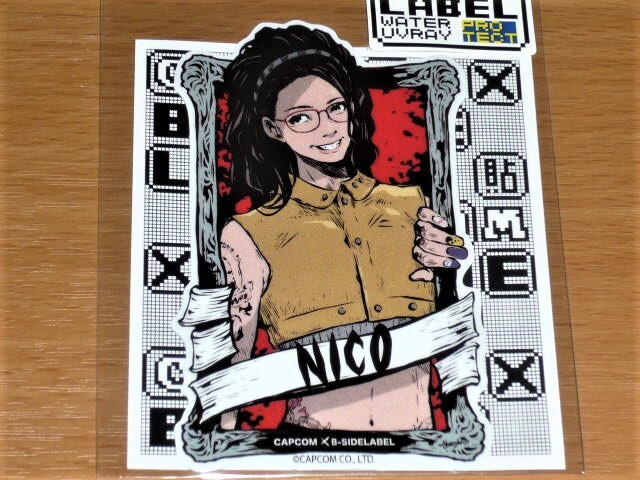 ◆デビルメイクライ ステッカー◆ニコ NICO DMC◆B-SIDE LABEL◆カプコン◆拍卖