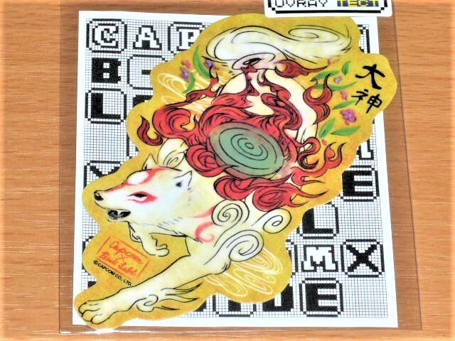 ◆大神 アマテラス ステッカー◆金屏風◆B-SIDE LABEL◆カプコン◆拍卖