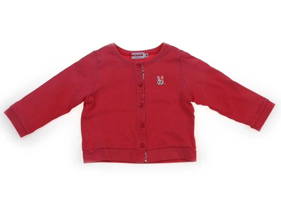 ミキハウス miki HOUSE カーディガン 80サイズ 女の子 子供服 ベビー服 キッズ拍卖
