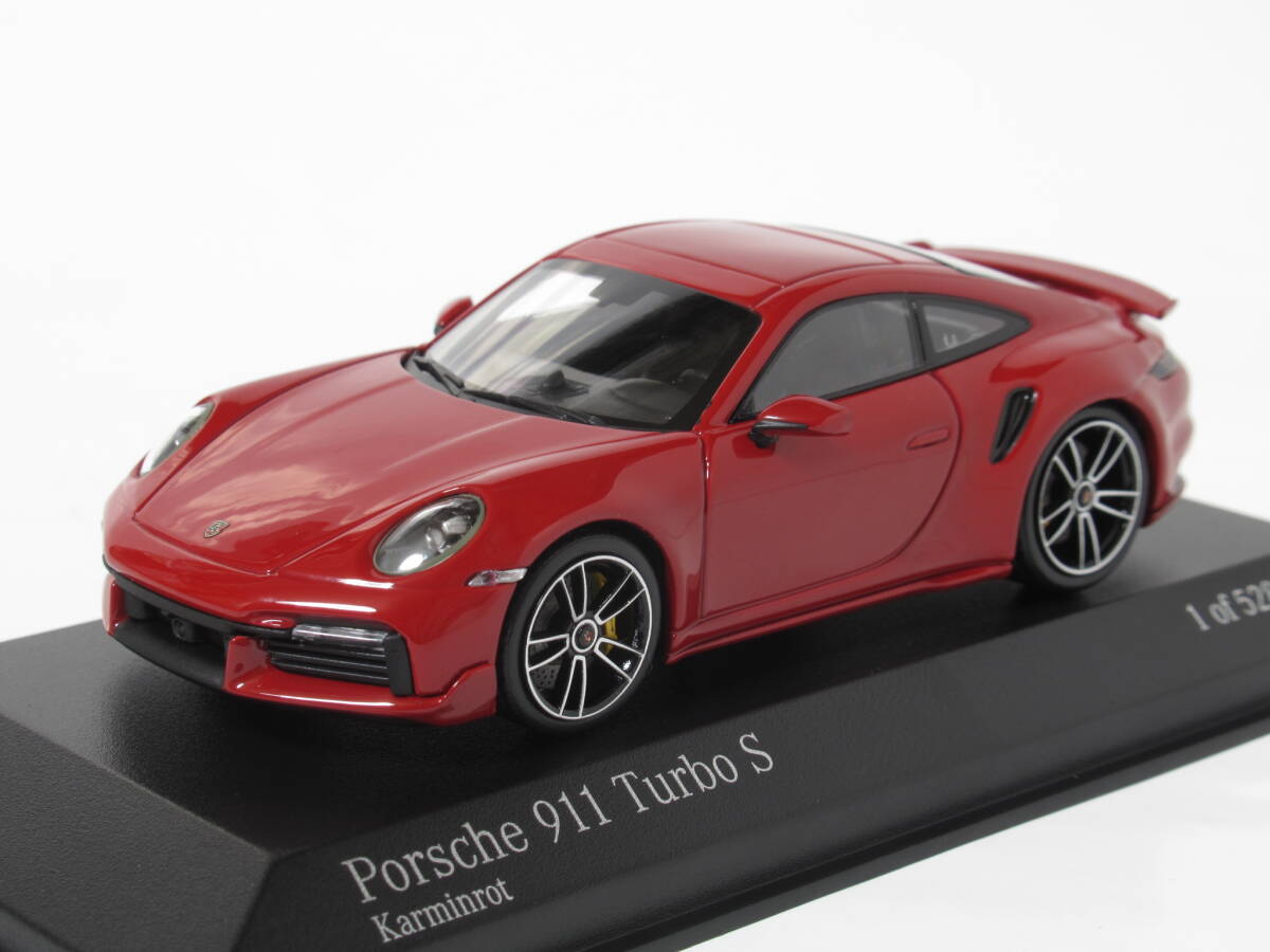 1/43 ポルシェ 911 ターボ S Sport Design 2021 レッド拍卖