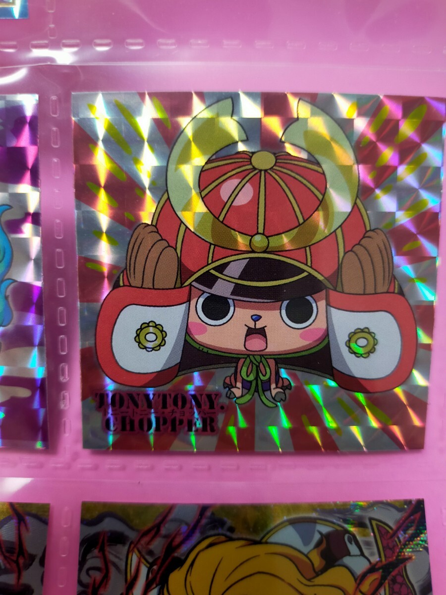 ★開封済★ ワンピース にふぉるめーしょん大海賊シールウエハース シール SW5-03 log.5 GR チョッパー拍卖