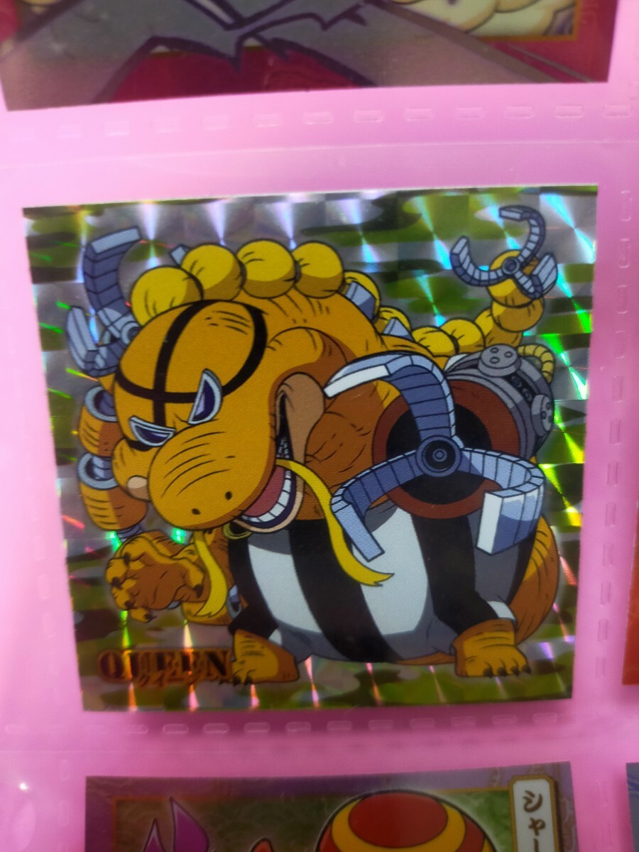 ★開封済★ ワンピース にふぉるめーしょん大海賊シールウエハース シール SW6-09 log.6 GR クイーン拍卖