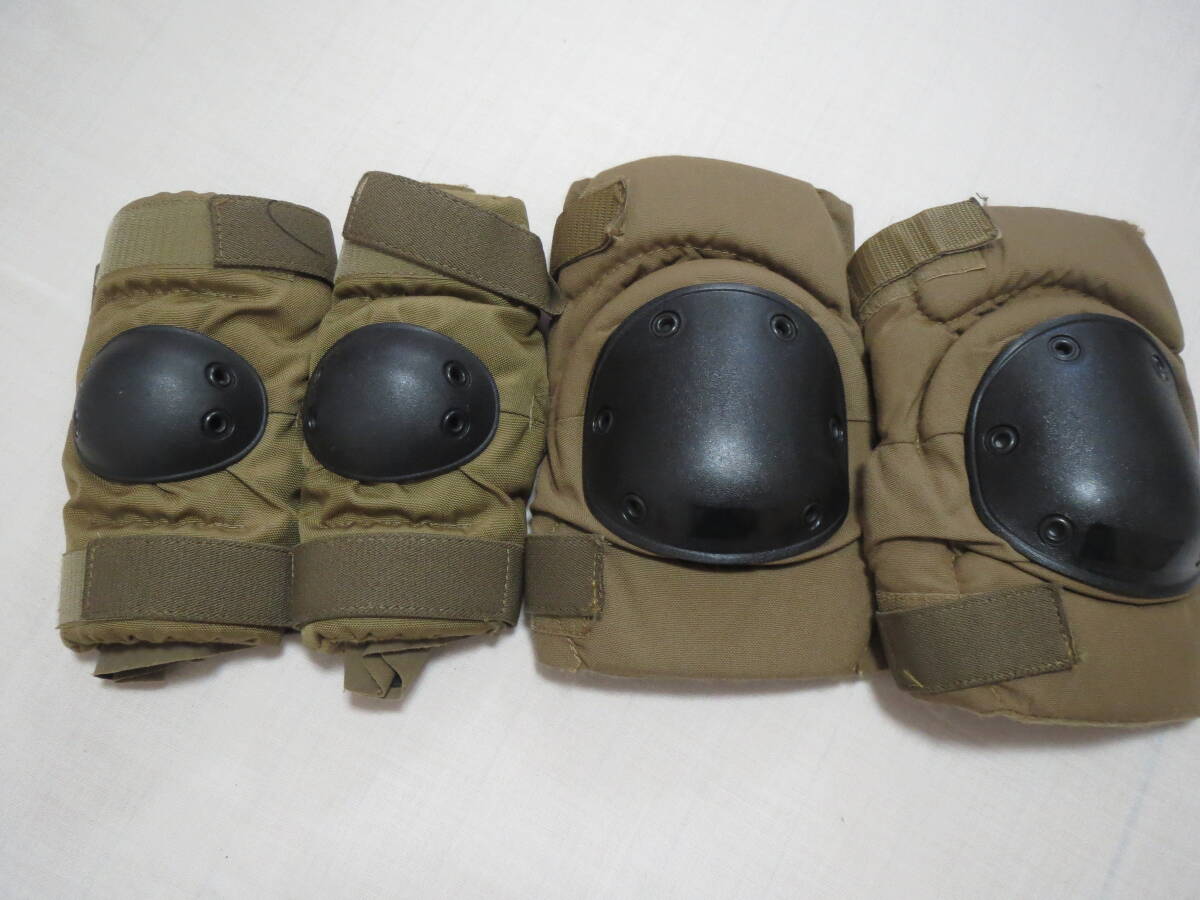 実物 アメリカ海兵隊 ニーパッド、エルボーパッド セット イラク アフガニスタン サイズ M NO1拍卖