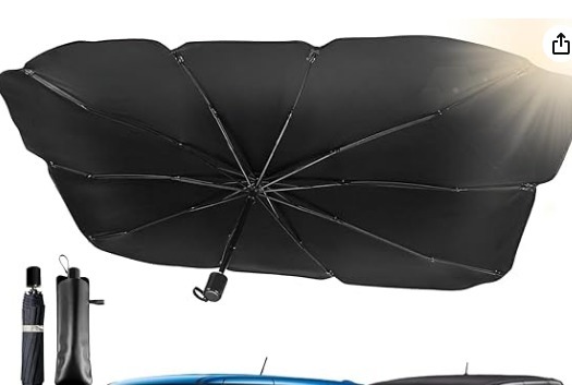 ☆オシャレ☆素敵!車用サンシェード サンシェード 車 フロント 傘型 フロント ガラス用 カーサンシェード遮光 遮熱 UVカット紫外線防止 拍卖