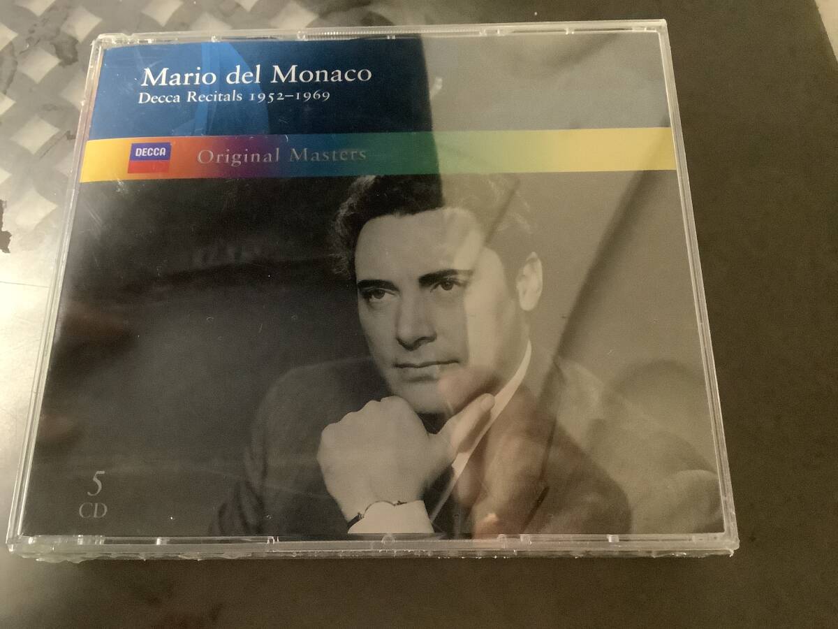 マリオ デル・モナコ  デッカ レコーディング  1952~1969 5CD拍卖