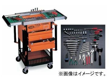 トネ/TONE ツールキャビンセット 全64点 品番:TC2000拍卖