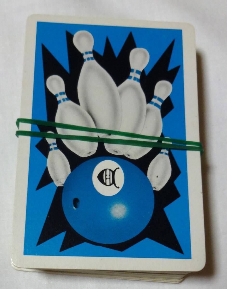 ボーリングが人気時代のトランプ、第日本PLAYING CARDS、旅行用に拍卖