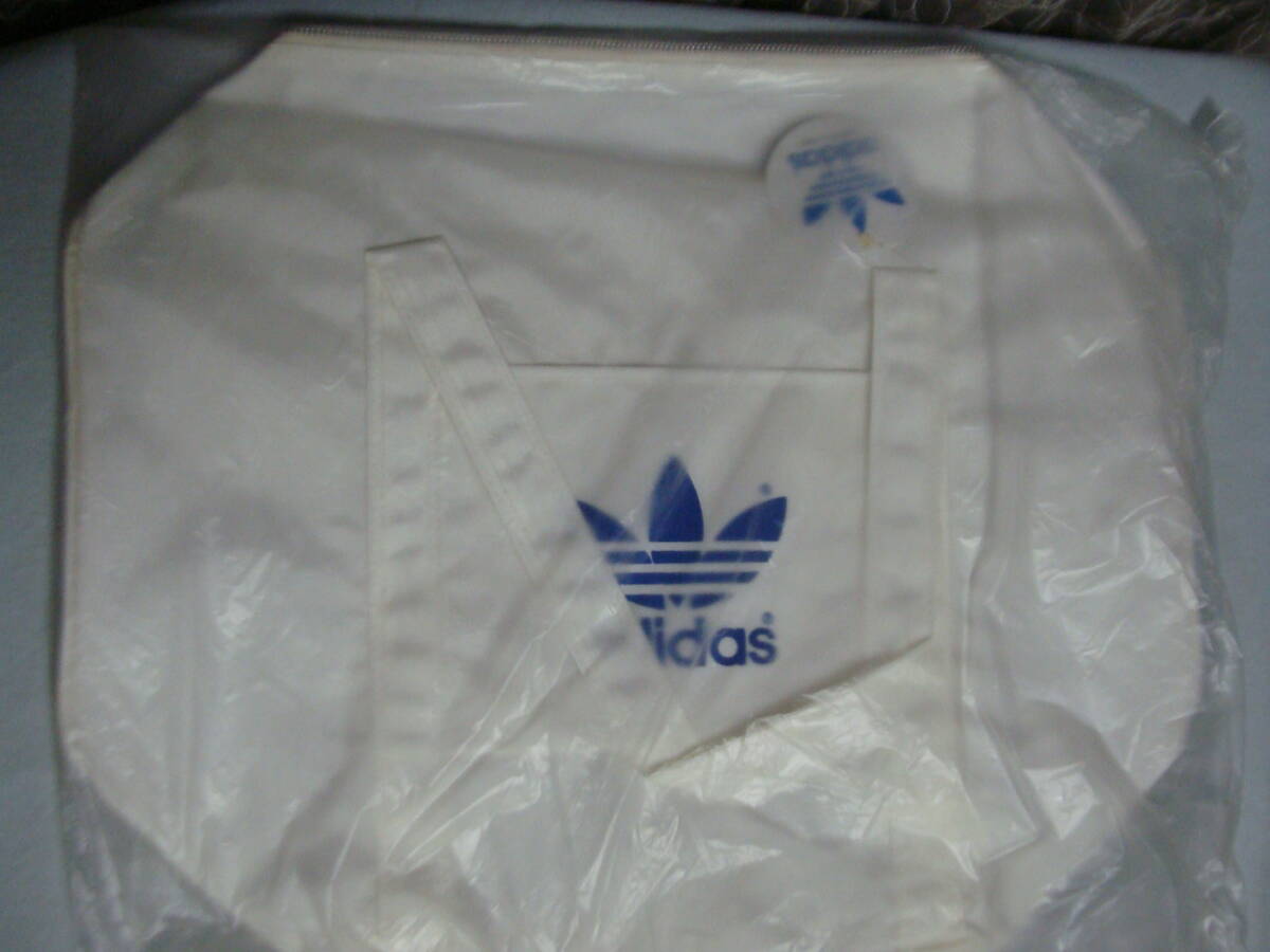 デッドストック adidas アディダス ナイロンボストンバッグ 80’s ヴィンテージ ホワイト拍卖