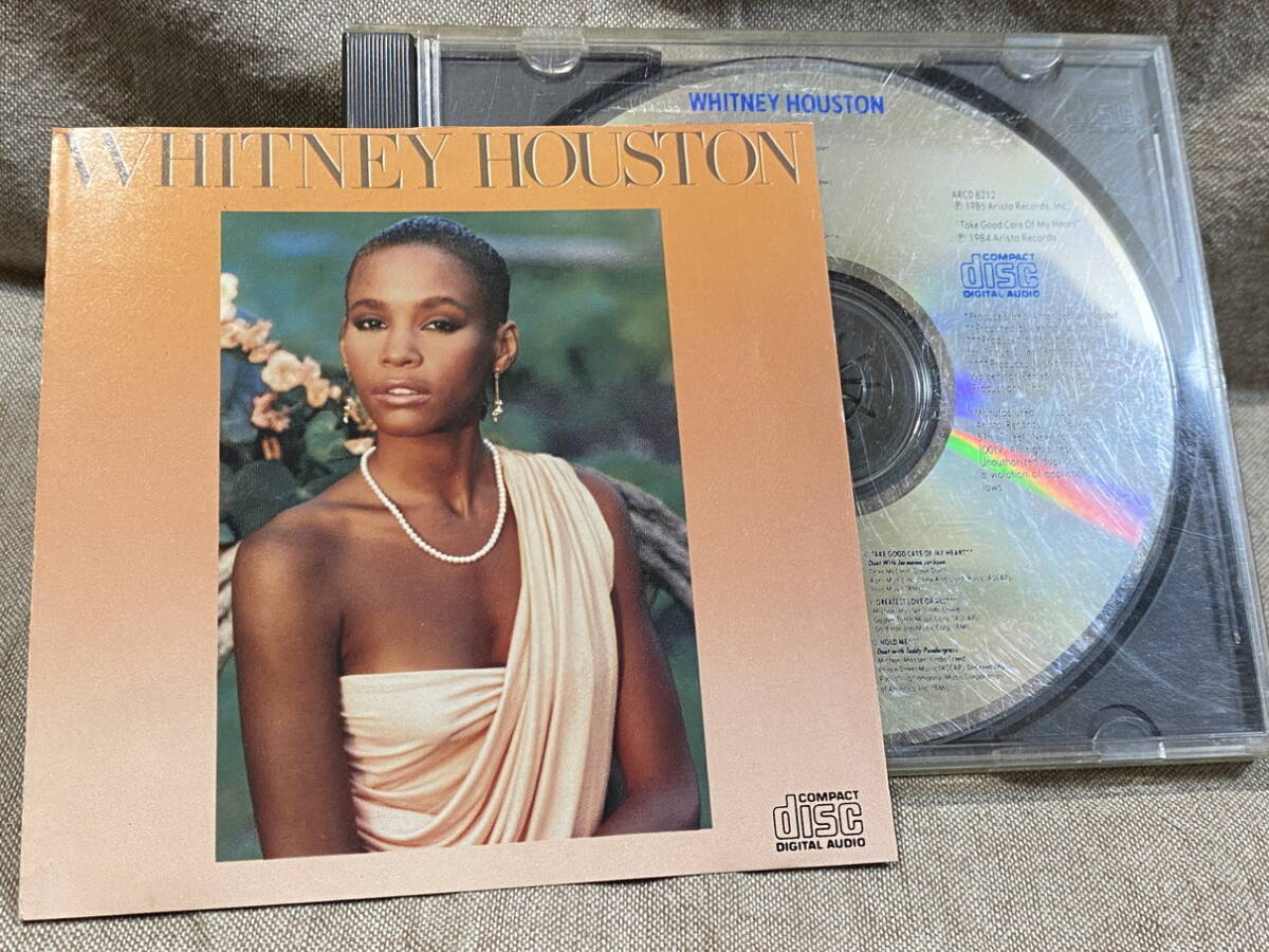 WHITNEY HOUSTON - S/T 最初期US盤 盤は日本製 JAPAN EXPORT レア盤拍卖