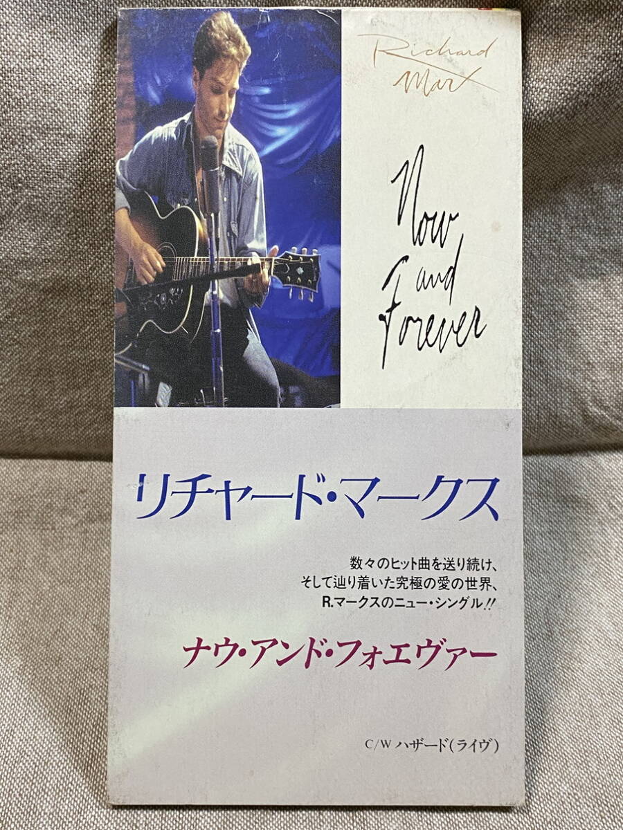 8cmシングル 日本盤 RICHARD MARX - NOW AND FOREVER TODP-2422 廃盤 レア盤拍卖