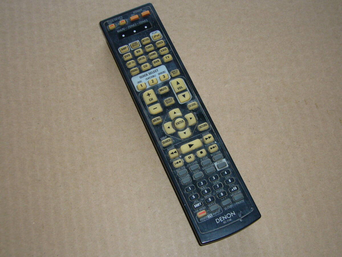 ■リモコン★ DENON 【 RC-1146 】◆中古品★ 赤外線OK★拍卖