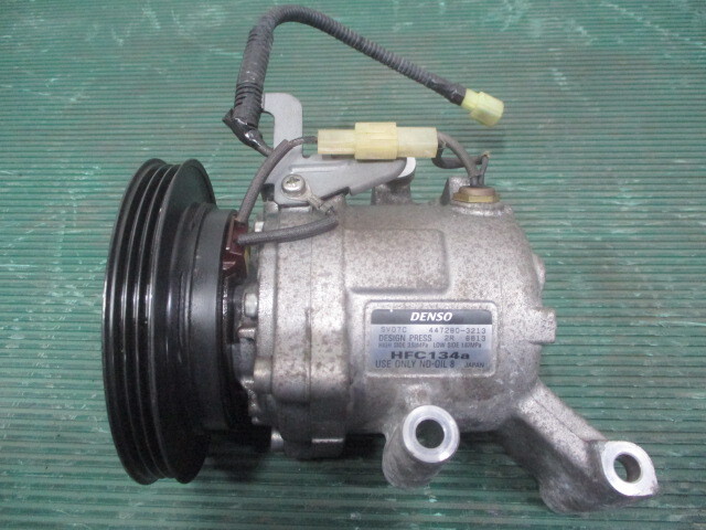 ダイハツ ミライース DBA-LA300S A/C エアコンコンプレッサー 447280-3213 88320-B2020拍卖