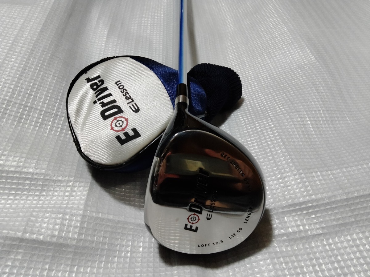美品レア■E driver E lesson E ドライバー●短尺 重量 練習用ドライバー●ドラコン 飛距離アップ江連忠プロ 実打可能●ドラコン女王愛用拍卖