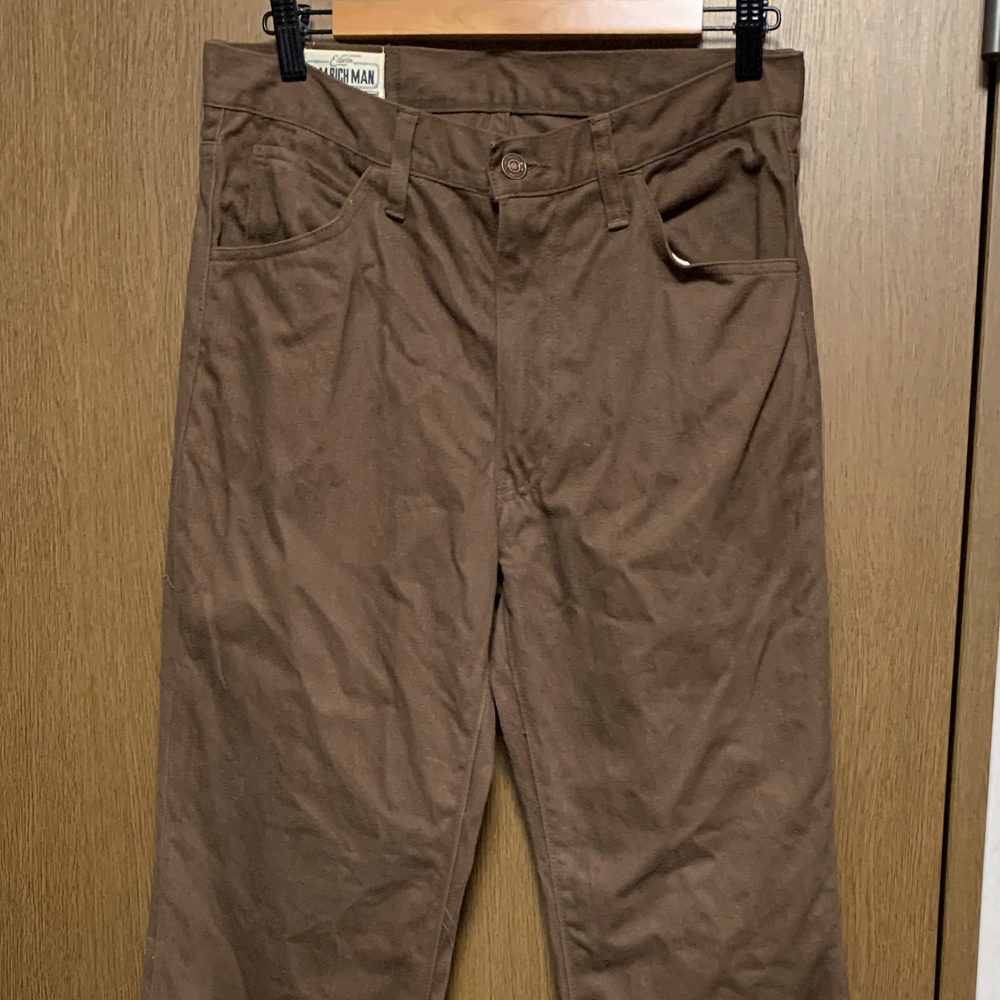 W33 EDWIN YT5703-12|エドウィン フレアー ブラウン Talon42 ベルボトム 70's / W32W31拍卖