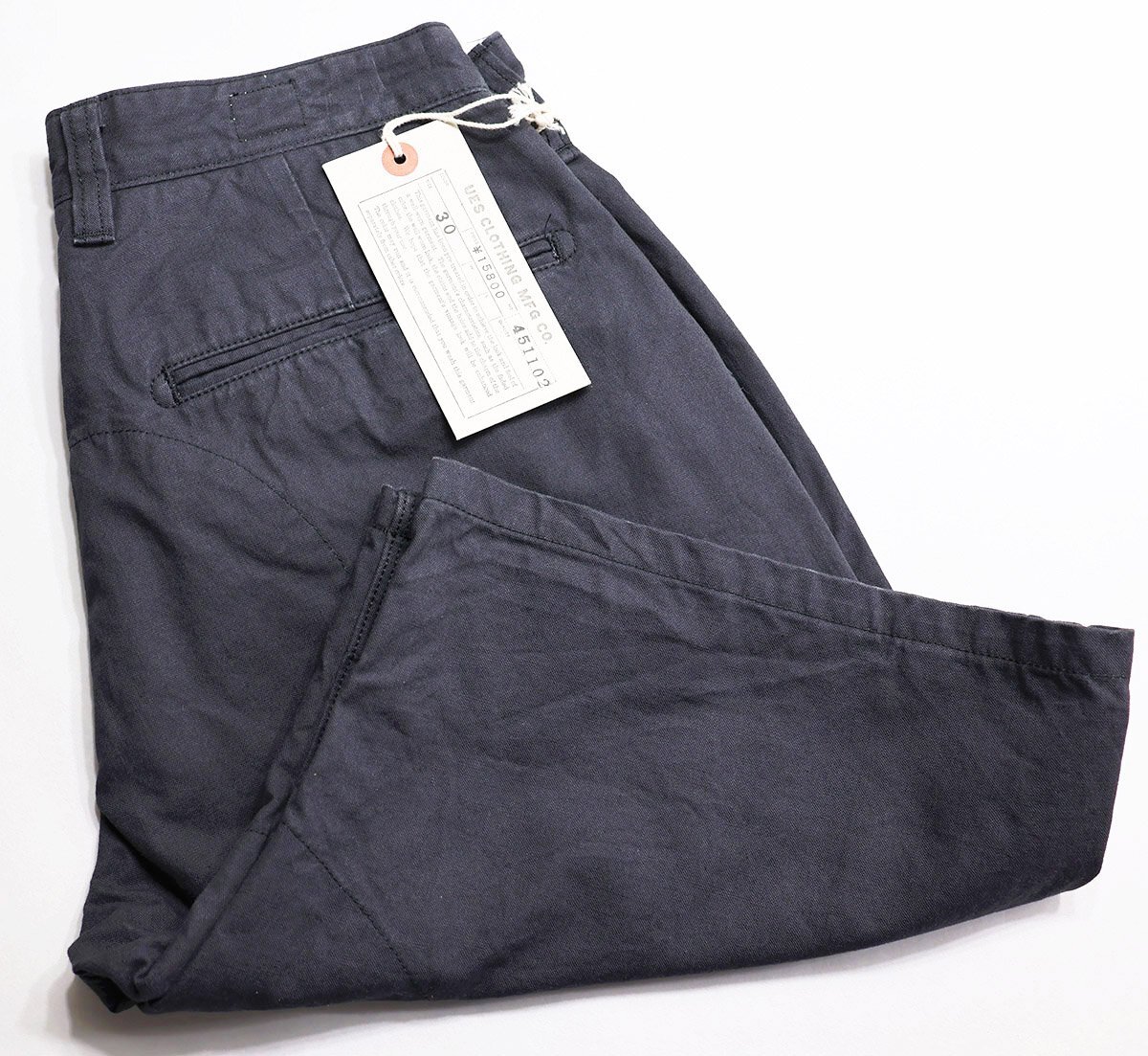 UES (ウエス) DUCK SHORT PANTS / ダックショートパンツ #451102 極美品 ブラック size 1 (S) / ショーツ拍卖