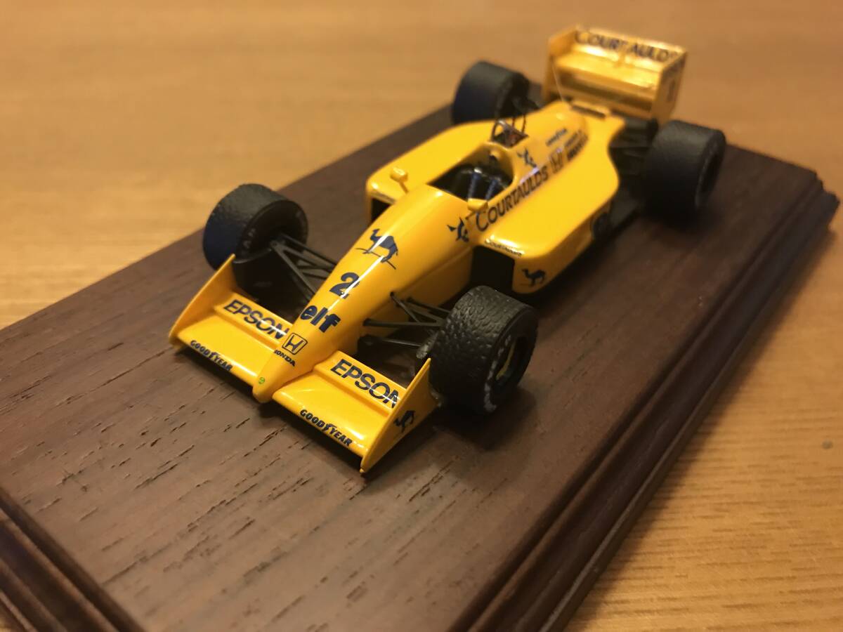 1/43完成品 TAMEO ロータス・ホンダ 100T #2 中嶋悟 イギリスGP 1988拍卖