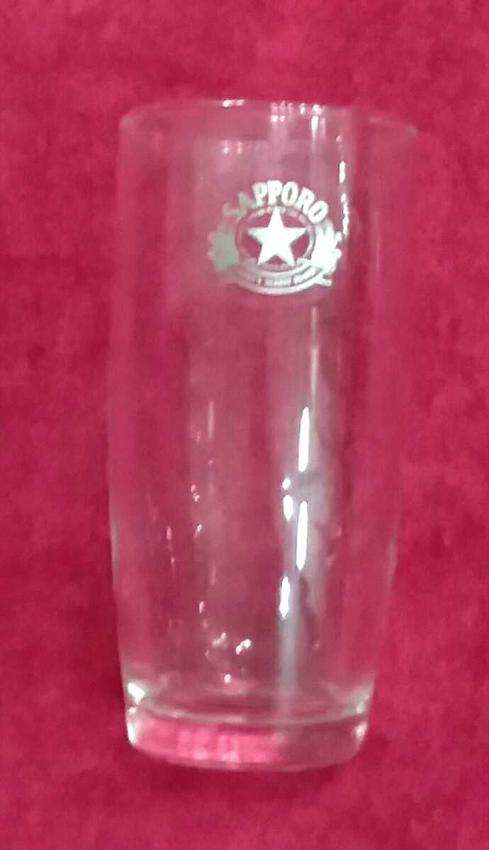 ♪レア!★昭和レトロ★サッポロビール★ビールグラス1個★プロモーション★ノベリティ拍卖