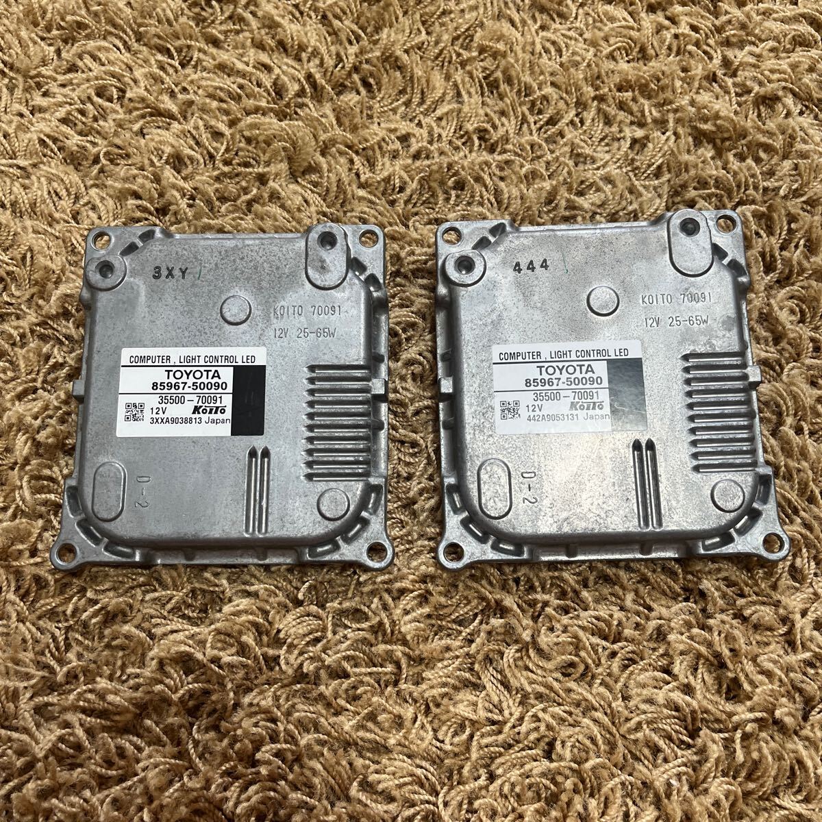 レクサス 40系 純正 LS460/LS600 後期用 LEDコンピューター 左右 1台分 点灯OK拍卖