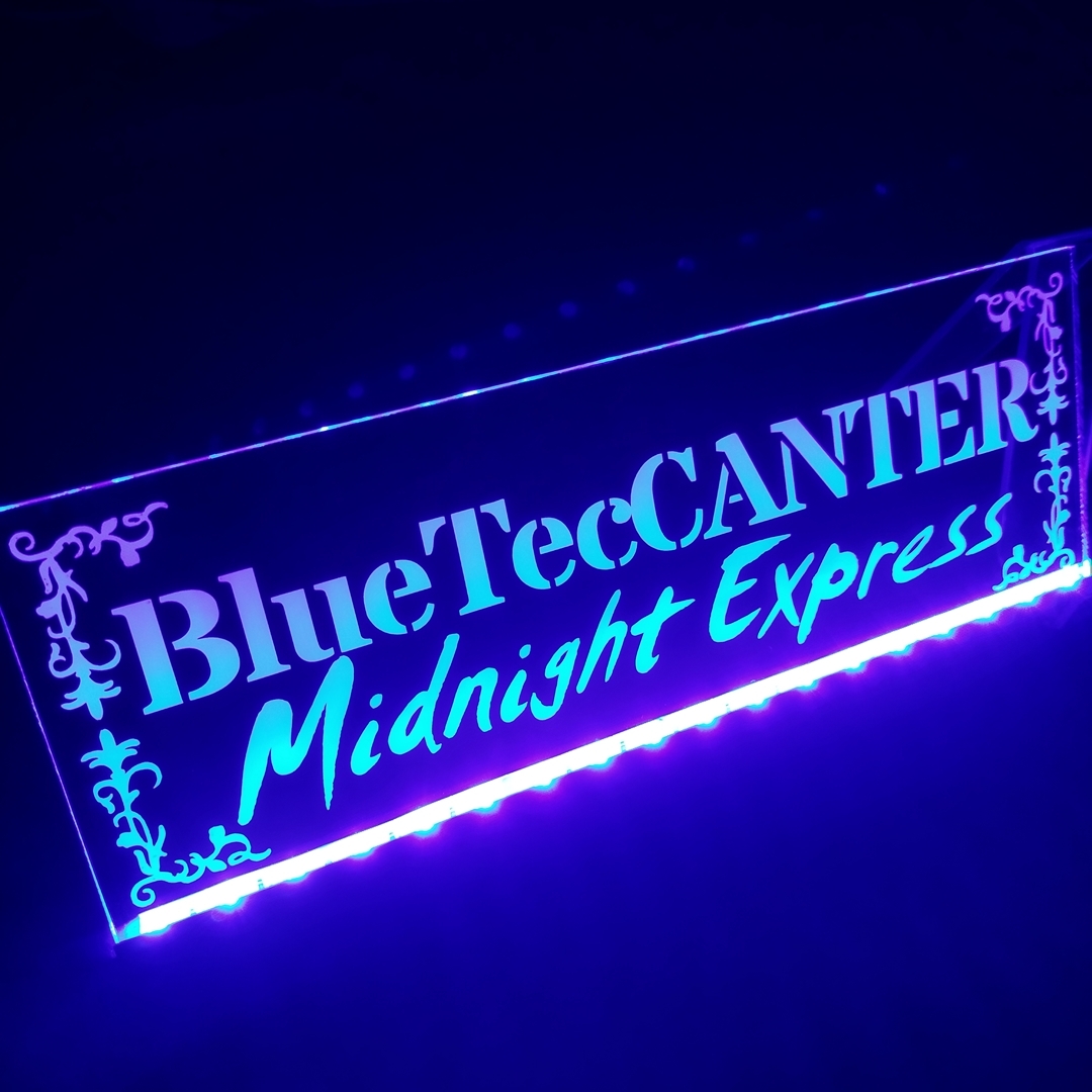 ブルーテック キャンター③ フルカラー LED アクリルプレート 三菱ふそう FUSO トラック アンドン 内装 カスタム デコトラ ライト 飾り拍卖