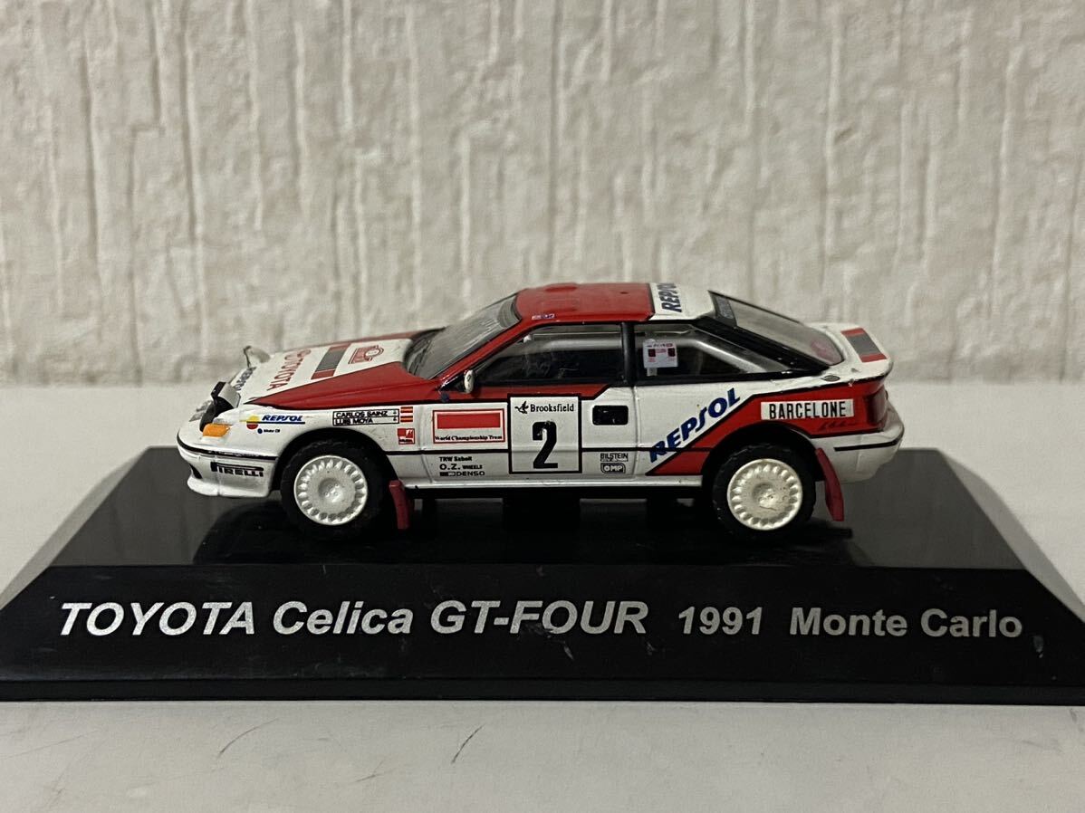 cm's 1/64 トヨタ セリカ GT-FOUR 1991 モンテカルロ #2 TOYOTA Celica Monte Carlo ②拍卖