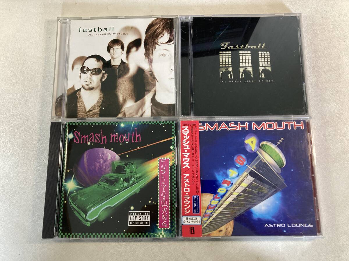 W9289◆ファーストボール スマッシュ・マウス CD アルバム 4枚セット Fastball Smash Mouth◆All the Pain Money Can Buy Fush Yu Mang拍卖