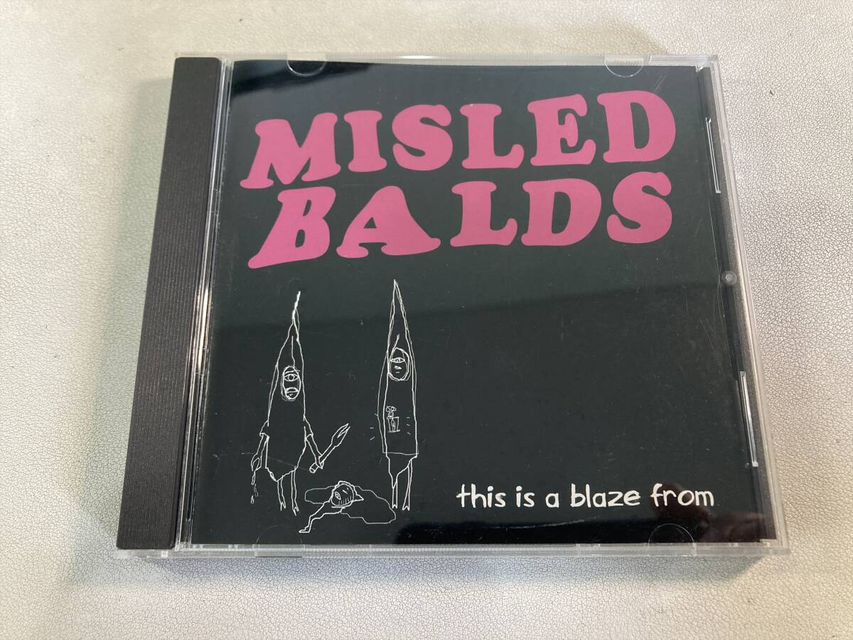 【1】12297◆Misled Balds/This Is A Blaze From◆ミスレッド・ボールズ◆輸入盤◆拍卖