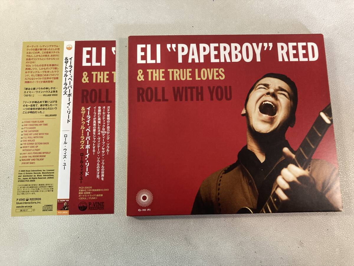 【1】12355◆Eli Paperboy Reed & The True Loves/Roll With You◆イーライ・ペーパーボーイ・リード&ザ・トゥルー・ラヴズ◆帯付き◆拍卖
