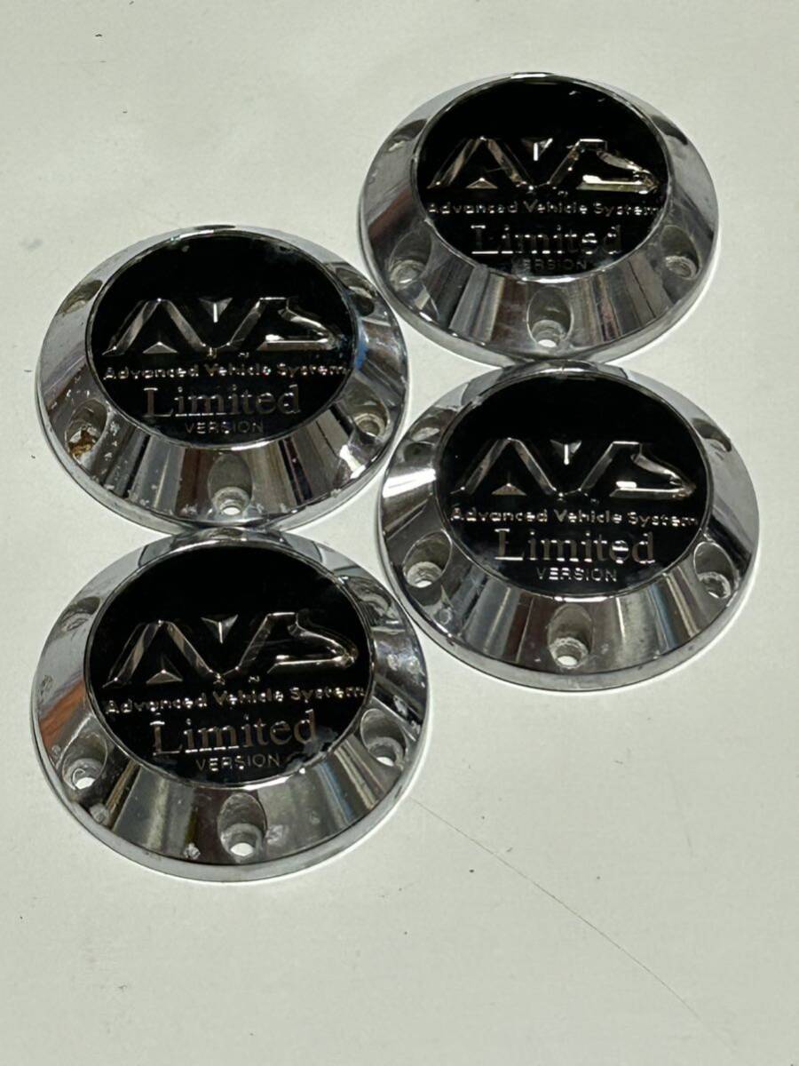 【27】YOKOHAMA ヨコハマ AVS MODEL モデル7 Limited リミテッド センターキャップ4枚拍卖