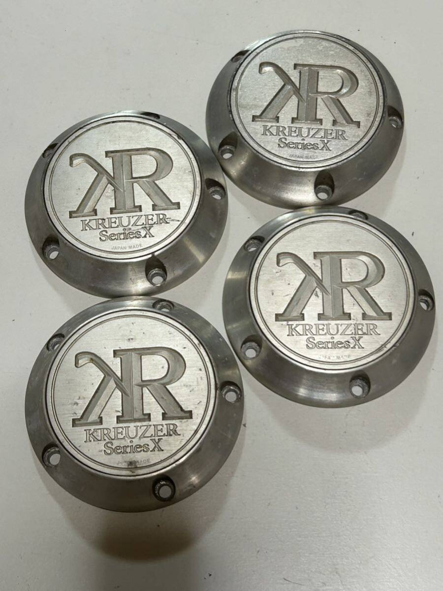 【263】YOKOHAMA ヨコハマ KREUTZER Series X クロイツァー アルミホイール用 センターキャップ 77 mm4枚拍卖