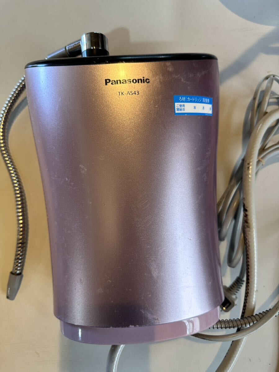 Panasonic アルカリイオン整水器 TK-AS43 通電確認済み拍卖