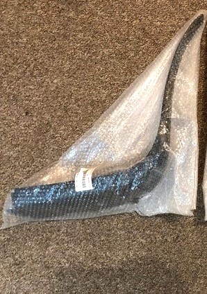 ●未使用 トヨタ JZA80 スープラ 純正 フロント フェンダーモール カバー 右側 TOYOTA Supra Front fender molding right side拍卖