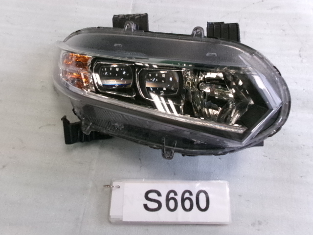 S660 JW5 右ヘッドランプユニット LED 即決 6946拍卖