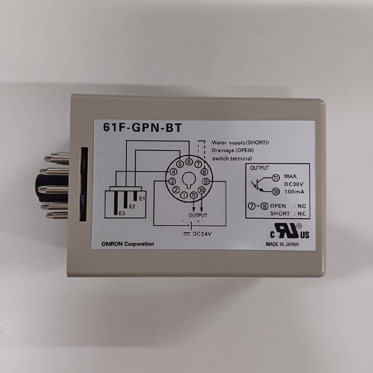 【新品未使用品】61F-GPN-BT DC電源 導電式レベルスイッチ OMRON オムロン A-023拍卖