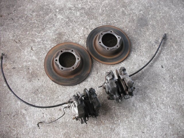 『B226』A6,シトロエン,2CV6,チャールストン,CITROEN,左右 フロントキャリパー,フロントローター,731Lz 拍卖